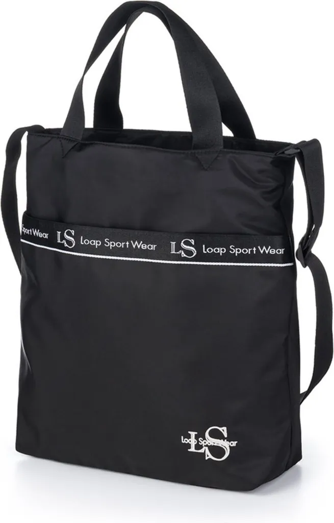 Grand Sac Cabas Femme Noir Loap Nikko pour Ville et Loisirs Actifs