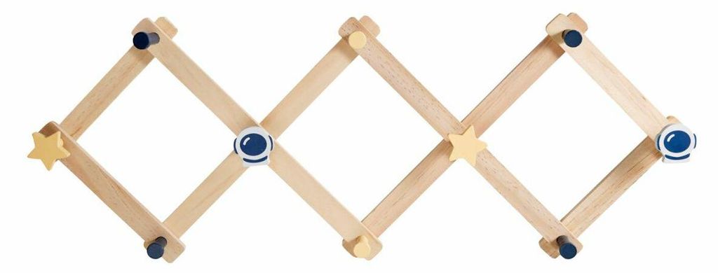 HOWHOMELY | Věšák – nástěnný věšák – béžový – 35 x 10 cm – Obrázek produktu 