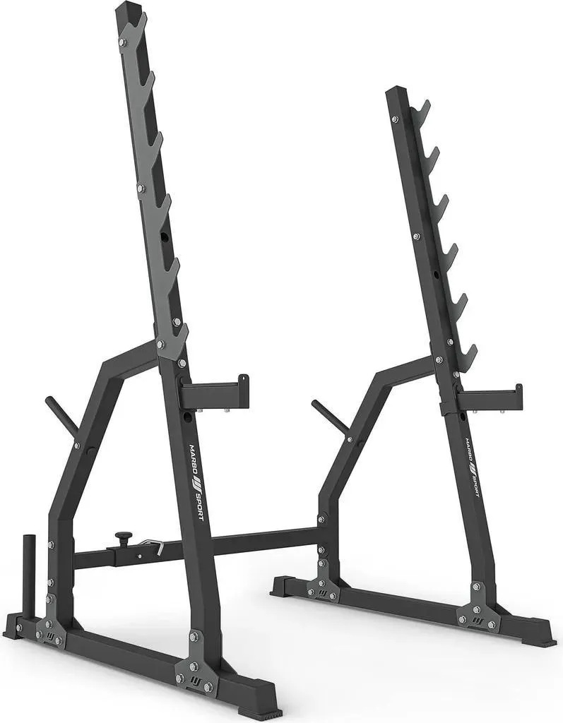 Marbo Sport MS-S107 2.0 Support d'haltères réglable avec sécurité