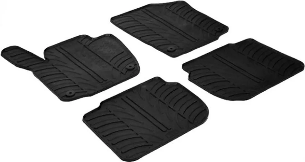 Tapis Seat Toledo 2012-2019 en caoutchouc anti-saleté et sans odeur