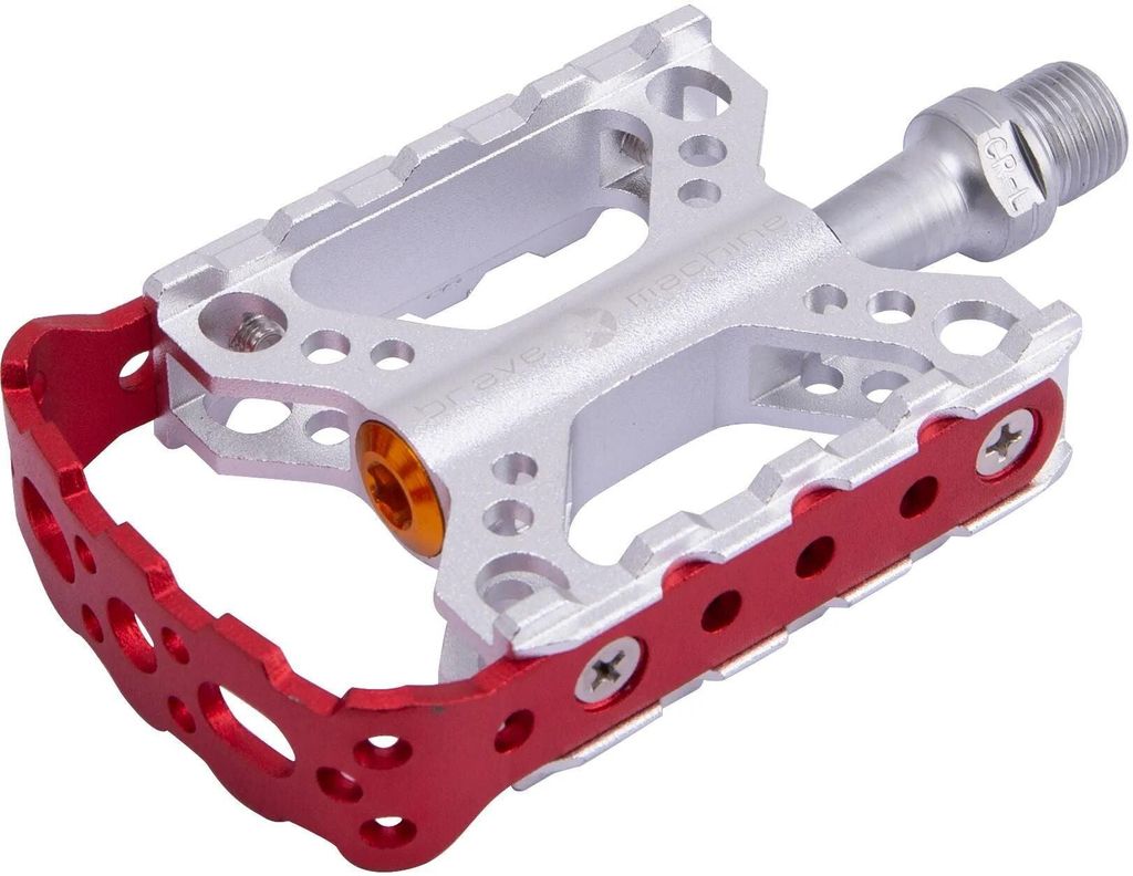 Brave Brave Machine Pedal Cnc Plattform Rot/Silber Produktbild 