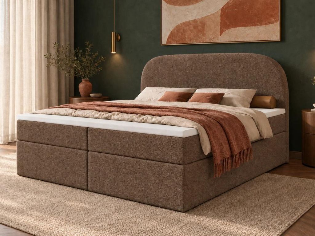 Emlar Boxspringbett Mona 2 160x200 - Komplett-Set mit Produktbild 