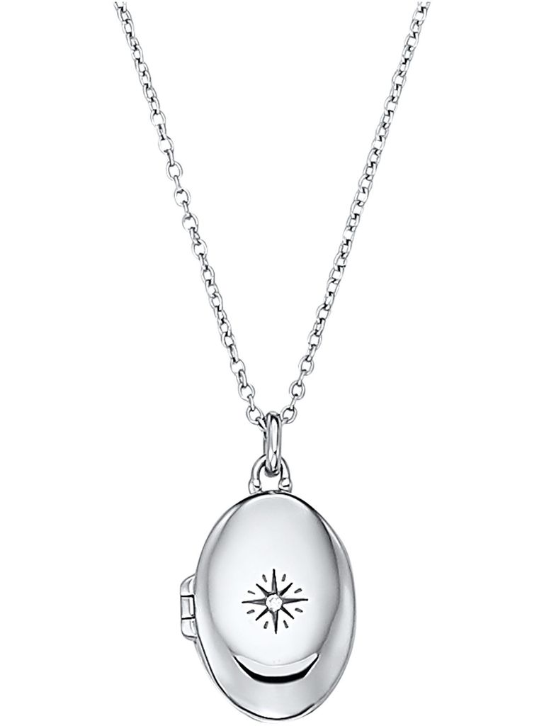 S.Oliver Silber Kette Medaillon 2034316 Produktbild 