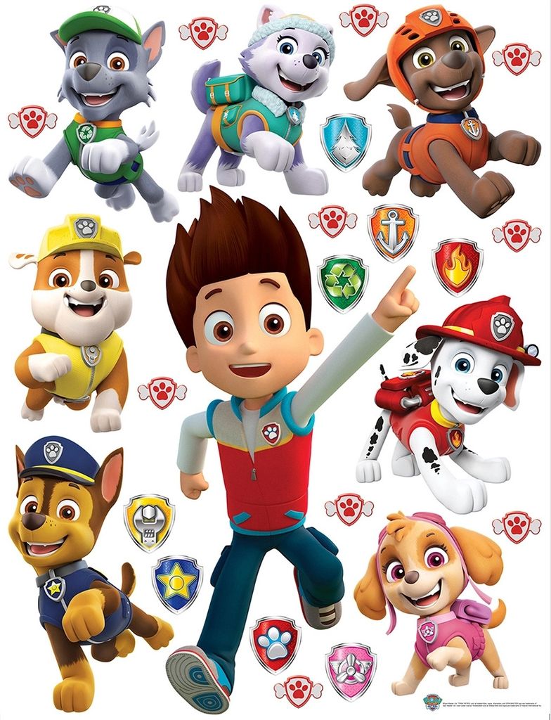 AG Design Wandstickers Paw Patrol, 65 x 85 cm Produktbild 