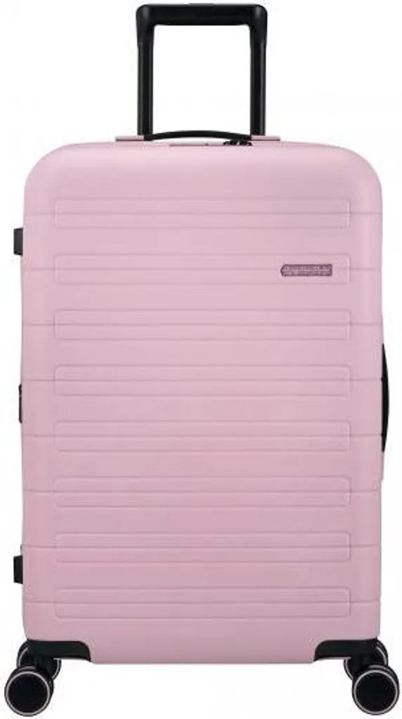 Valise Extensible Novastream 67cm Rose avec Serrure TSA et 4 Roues Doubles