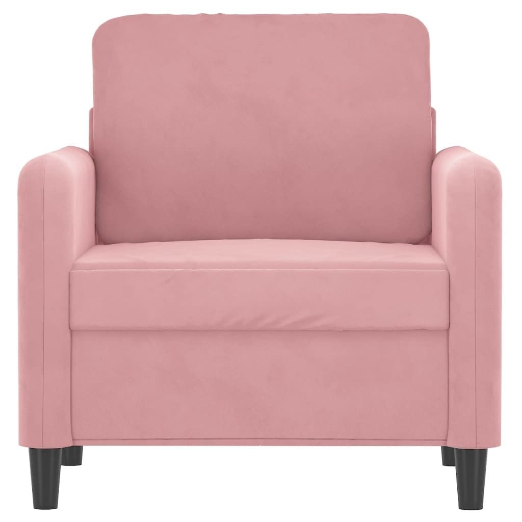 "im Sonderangebot"Einzelsessel - CLORIS - Sofa Sitzmöbel - Erwachsene und Kinder - Rosa 60 cm Samt - 78 x 77 x 80 cm - DEMöbel1147468