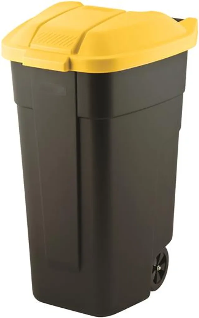 Collecteur de déchets avec cendrier 110L Keter pour espaces urbains