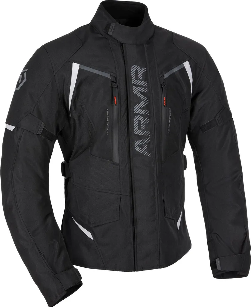 Veste ARMR Kiso 4.0 hommes en polyester 600D haute protection moto