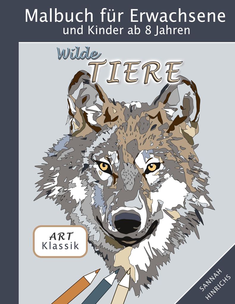 Klassik Art Malbuch für Erwachsene und Kinder ab 8 Jahren - Produktbild 