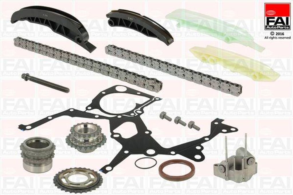 FAI AutoParts TCK238 Steuerkettensatz OE 11217809751 kompatibel mit 3er E46, 3er E90, 3er F30, 3er E93, 3er E92, 3er F34, 3er E91, 3er F31, 4er F33...