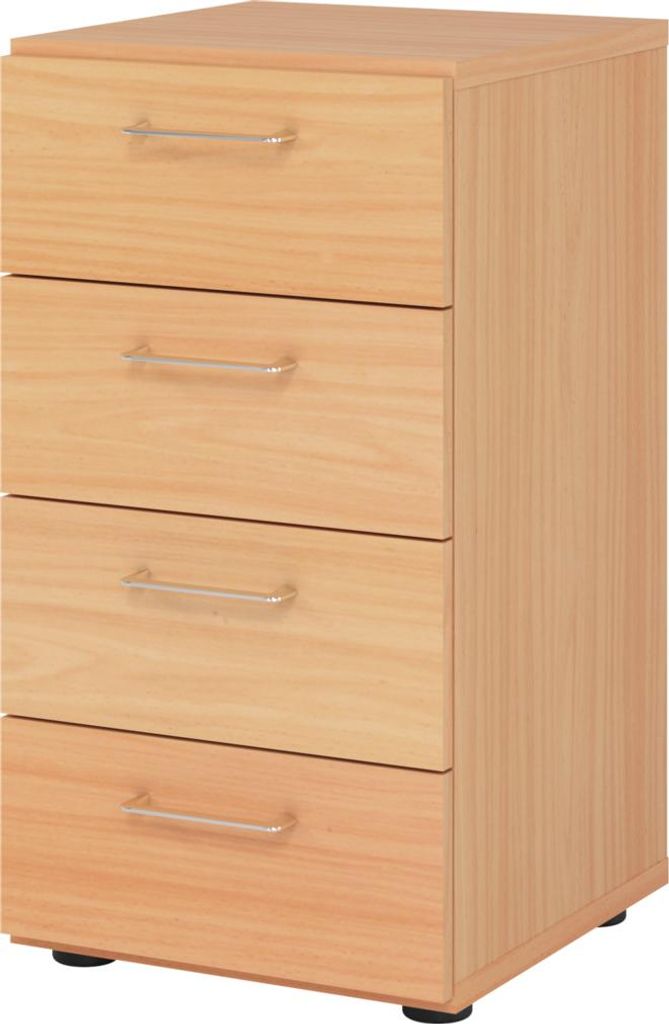 Hammerbacher Regal 2OH 4Schübe Buche/Buche 4032062324769