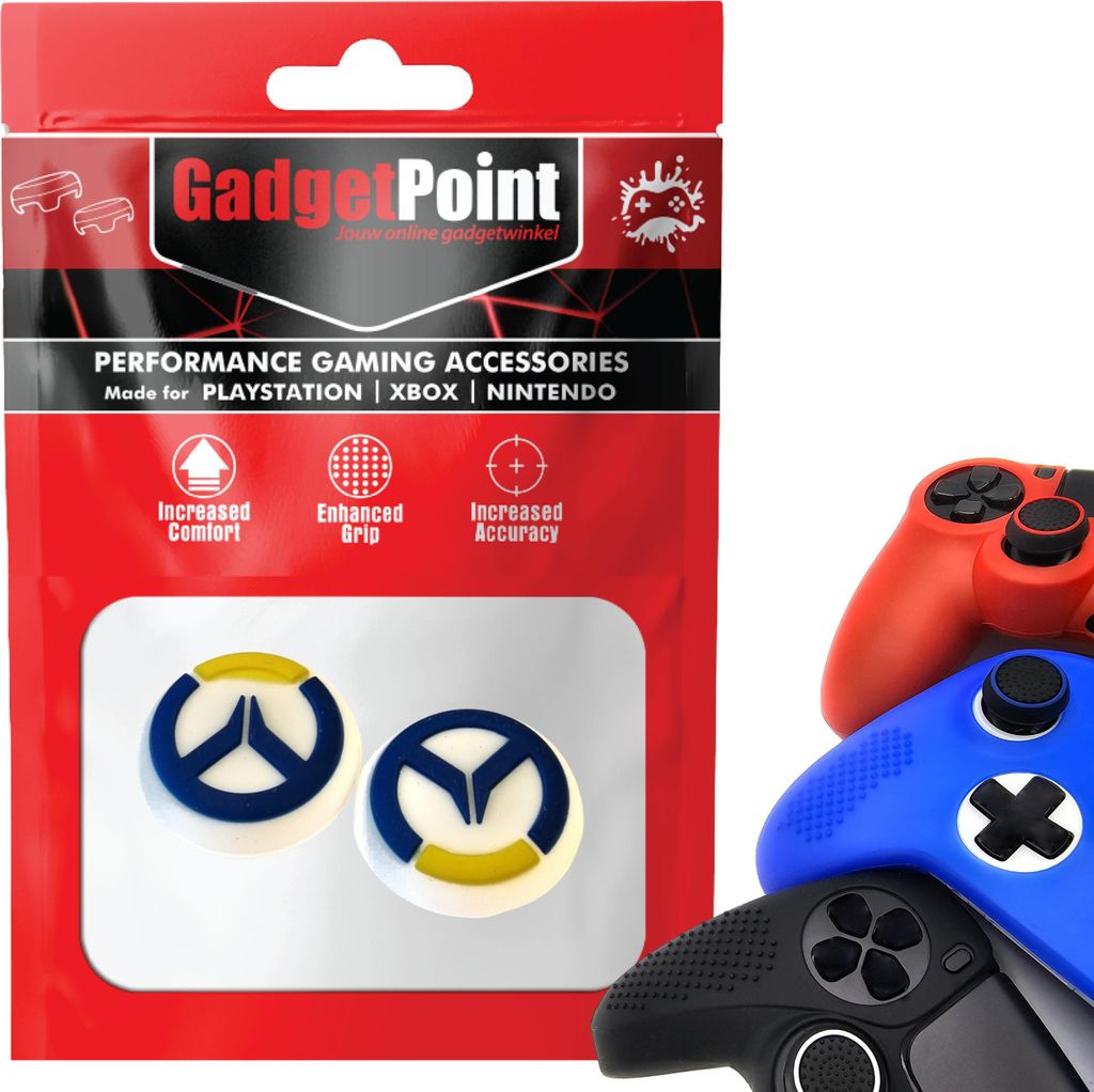 Thumbgrips - Thumb Grips voor PlayStation, PS5, Xbox X/S, One & Switch Pro Controller - Gaming Thumbgrips - Performance Anti-Slip Thumbsticks - Bes...