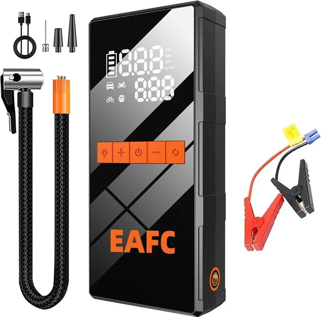 Avviamento automatico, corrente di picco 1200 A, pompa ad aria 150 PSI, clip originale