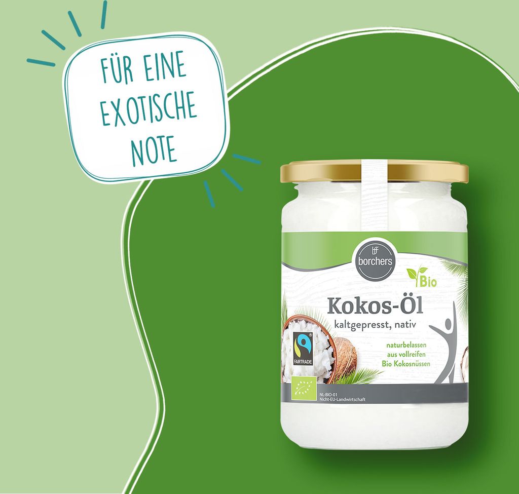 BORCHERS  Fairtrade Kokosöl 200ml Produktbild 