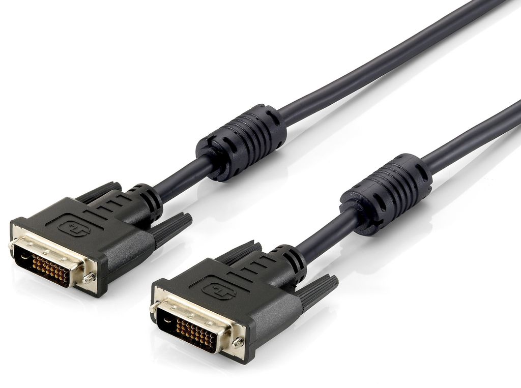 DDC 118935 DVI Videokabel - 5 m - ja - 1 x DVI-D (Dual-Link) Stecker Digital Video - 1 x DVI-D (Dual-Link) Stecker Digital Audio - Schwarz