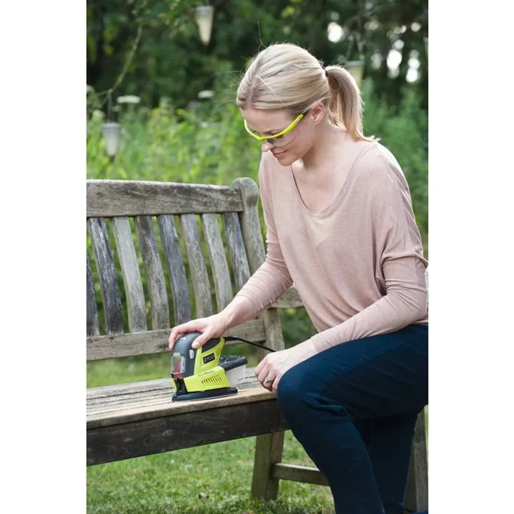 Ponceuse Vibrante Multi-support Ryobi RMS180-S 180 W avec Lame Delta