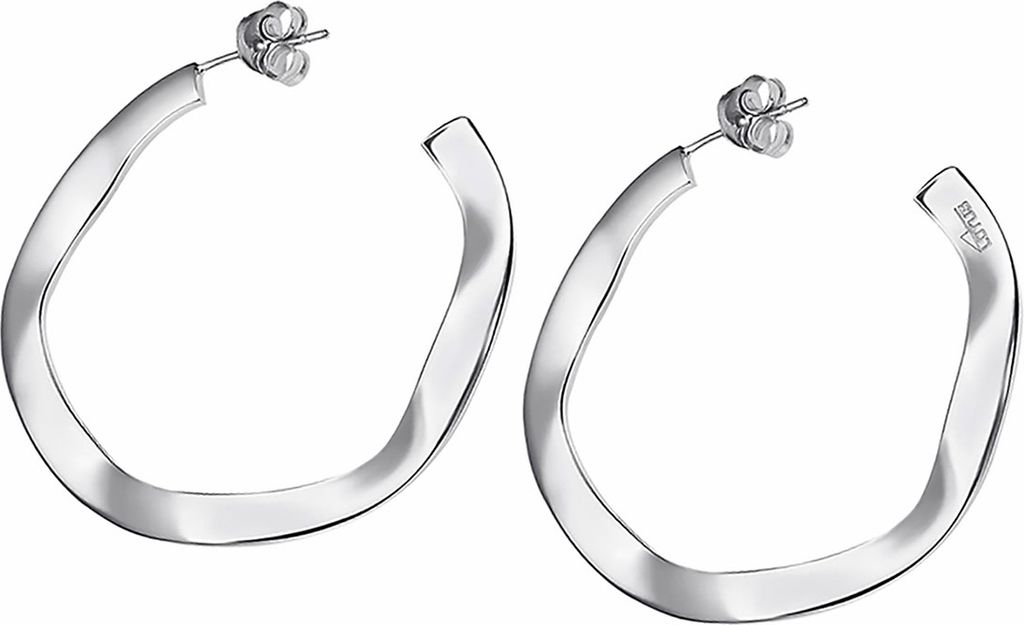 Lotus Silver Creolen Damen Lotus Silver Trendy Ohrringe D2JLP3187-4-2