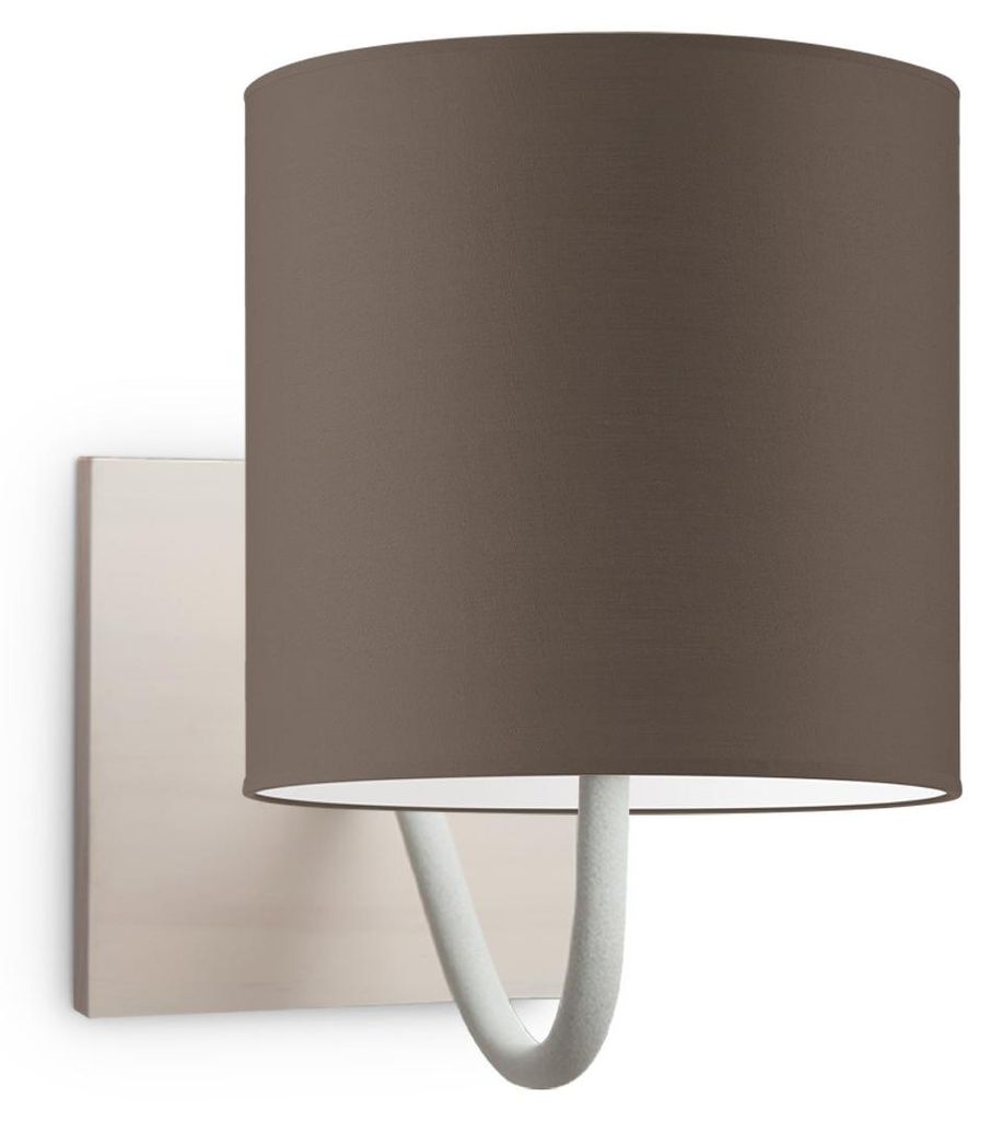 Home Sweet Home Wandleuchte - Beach E27 Lampensockel taupe 16cm