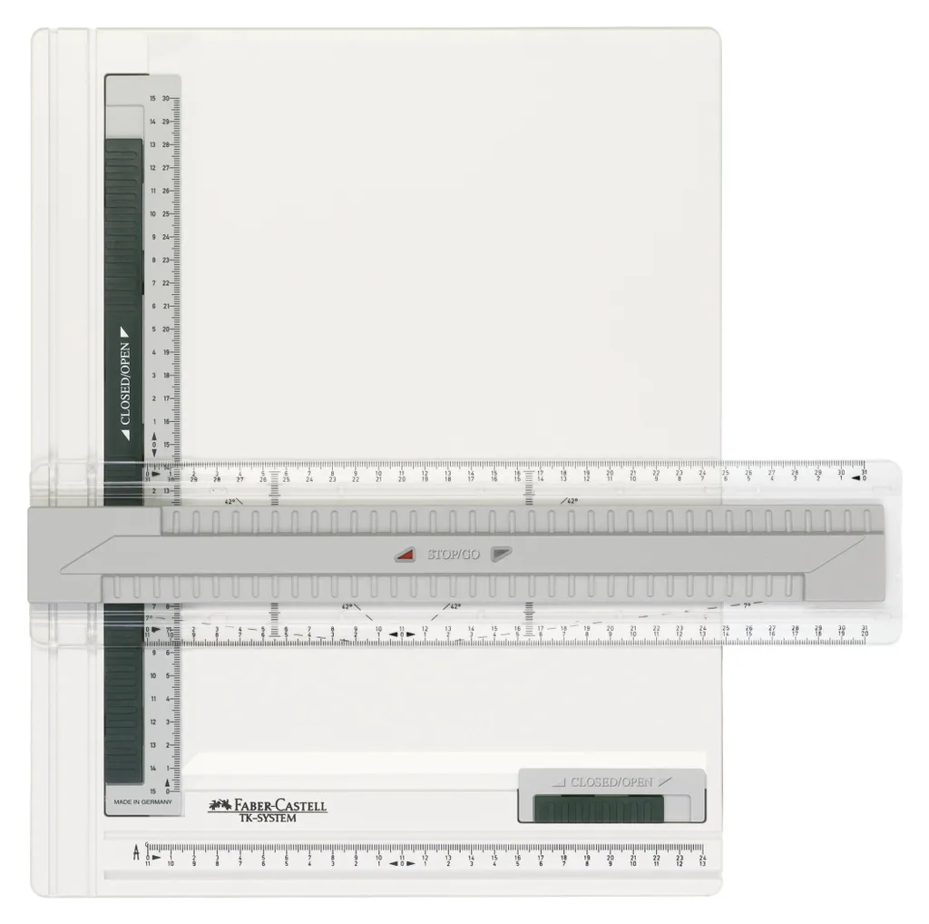 Table à dessiner A4 TK-System Faber-Castell avec règle de guidage précise