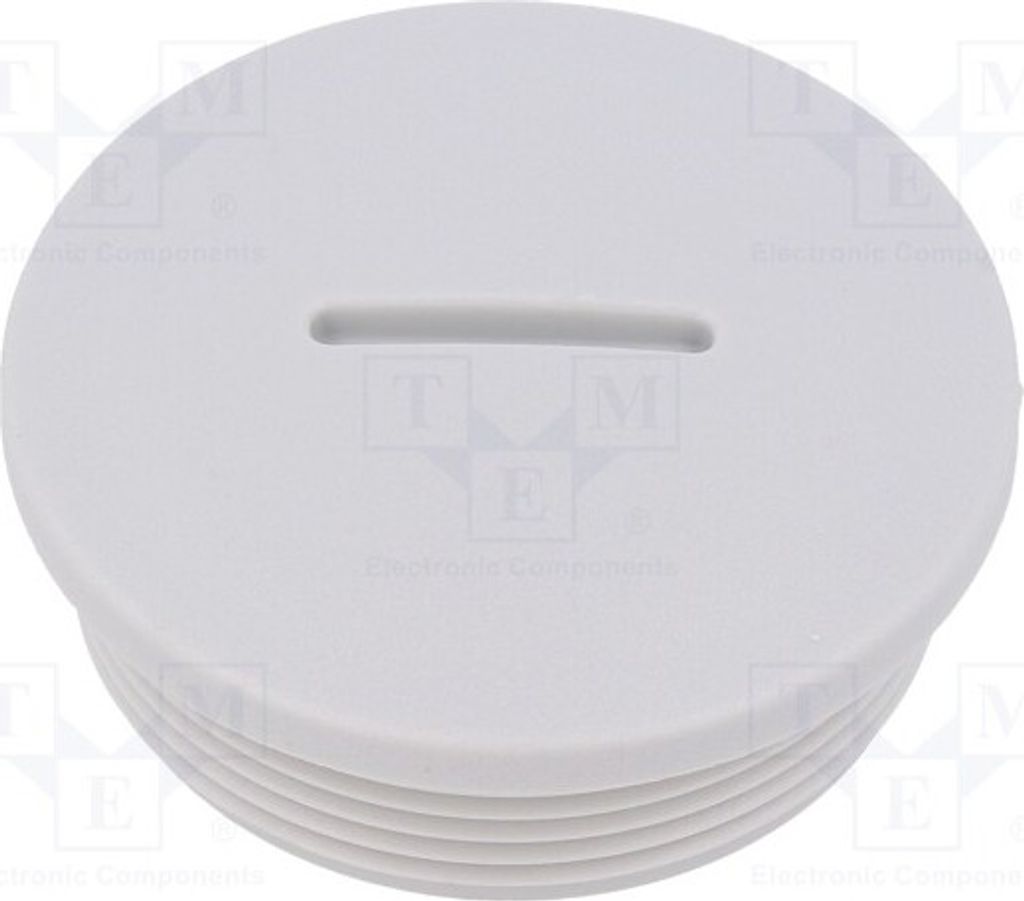 1x Blende Mat: Korpus: grau IP54 M40 -40÷100°C 1.251.4000.50 Stoppers 13mm 1,5