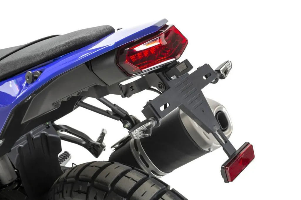 Support de plaque PUIG 3861N pour Yamaha Tenere 700 Rally : Look Off-Road