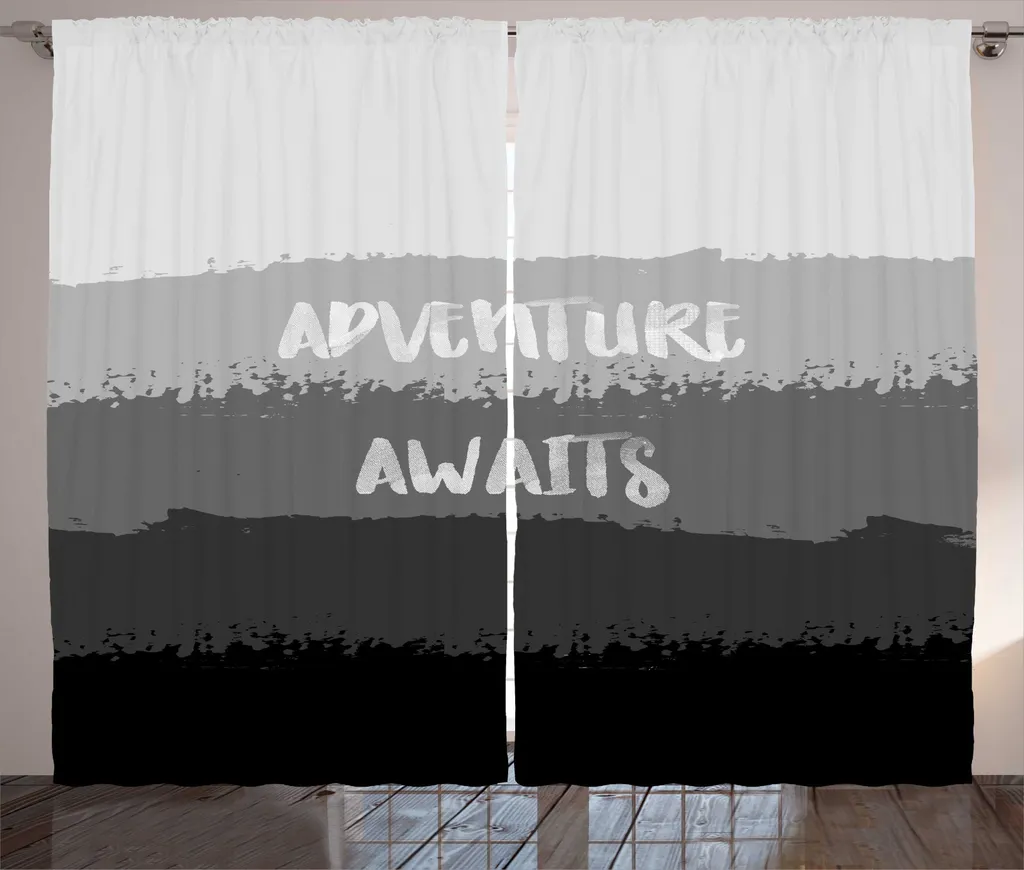 Tenda Rustica ABAKUHAUS L'avventura ti aspetta 280x245 cm Grigio