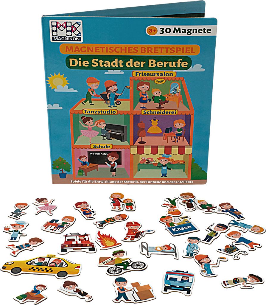 Magnetspiel "Die Stadt der Berufe"