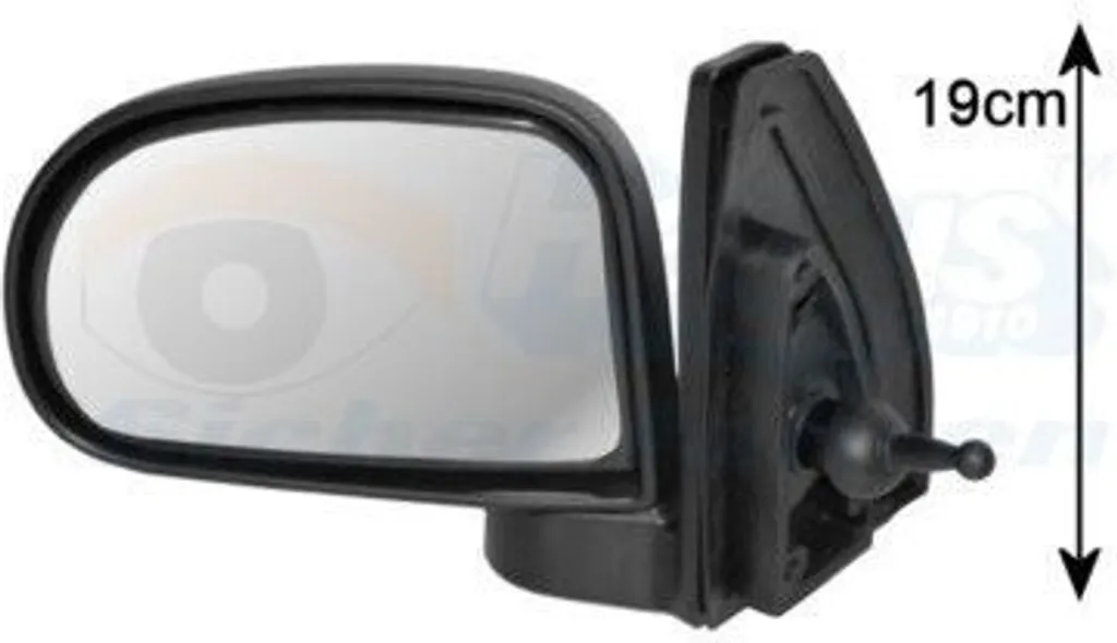 Rétroviseur miroir convexe VAN WEZEL 8202803 gauche pour HYUNDAI ATOS