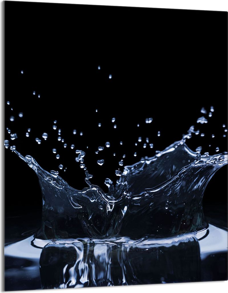 Glasschneidebrett 40x52 Wasser