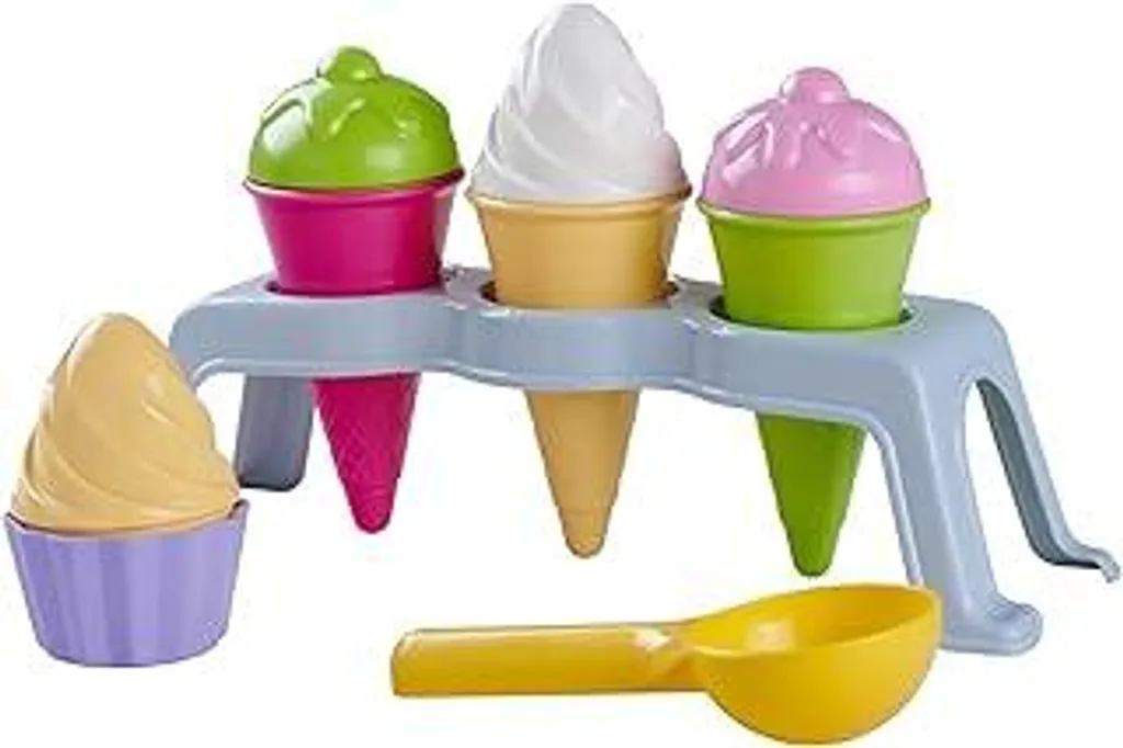 Giochi da Spiaggia Simba: Set Gelateria 10 Pezzi per Bambini 3+ Anni
