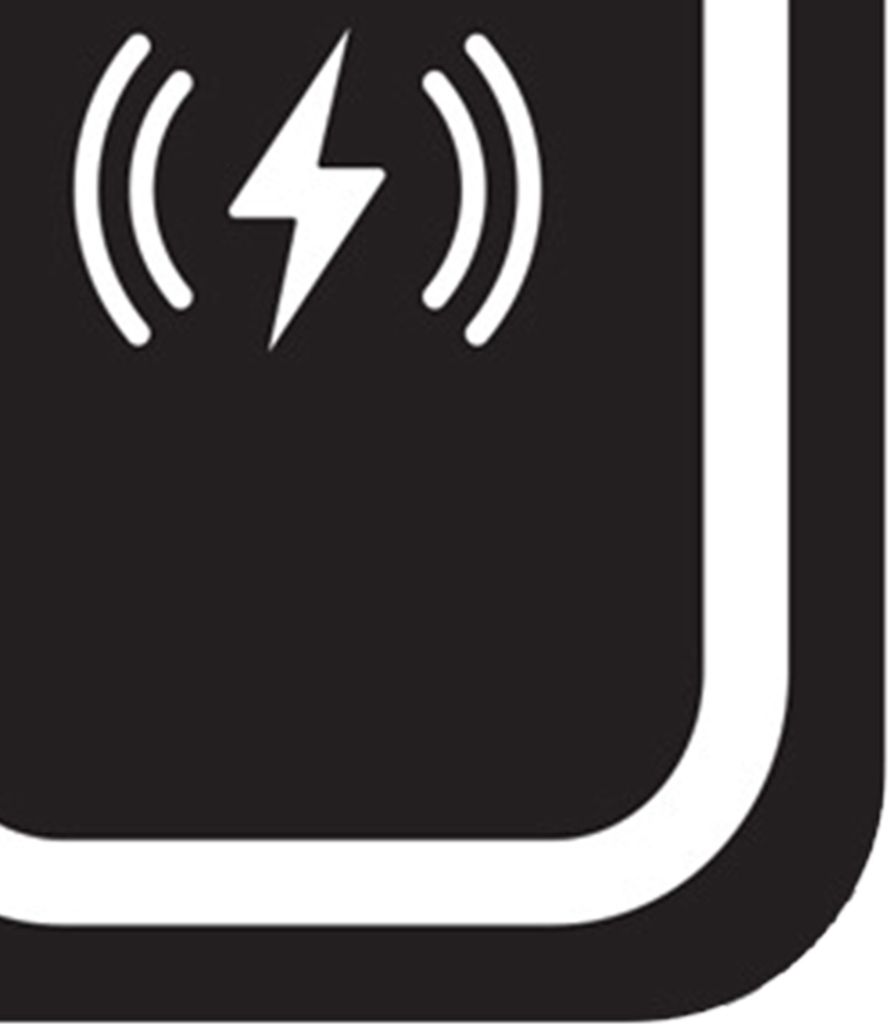 Metallplatte Ultra -dünne Stütze drahtloses Ladung Universal Car Mount Magnetic Holder Eisenblech für Mobiltelefon-Schwarzes Quadrat