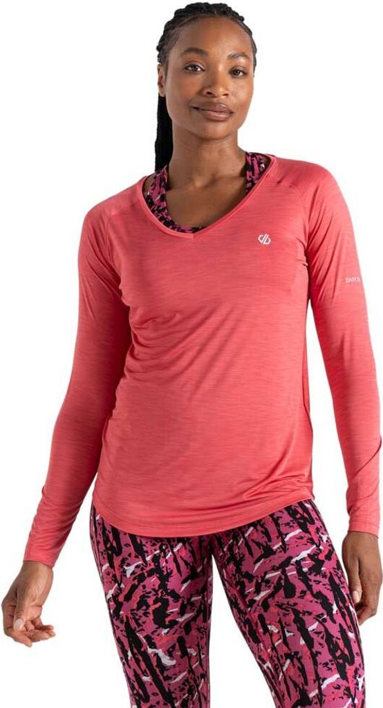 Dare2b Discern Langarm-t-shirt Rosa 14 Frau Rosa 14