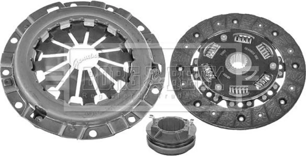 Kit d'embrayage voiture pour Getz BORG & BECK HK2098 haute fiabilité