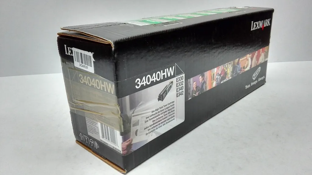 Toner Lexmark E33X E34X Originale Nero 6K per Lexmark E330 E340 E342 - 4