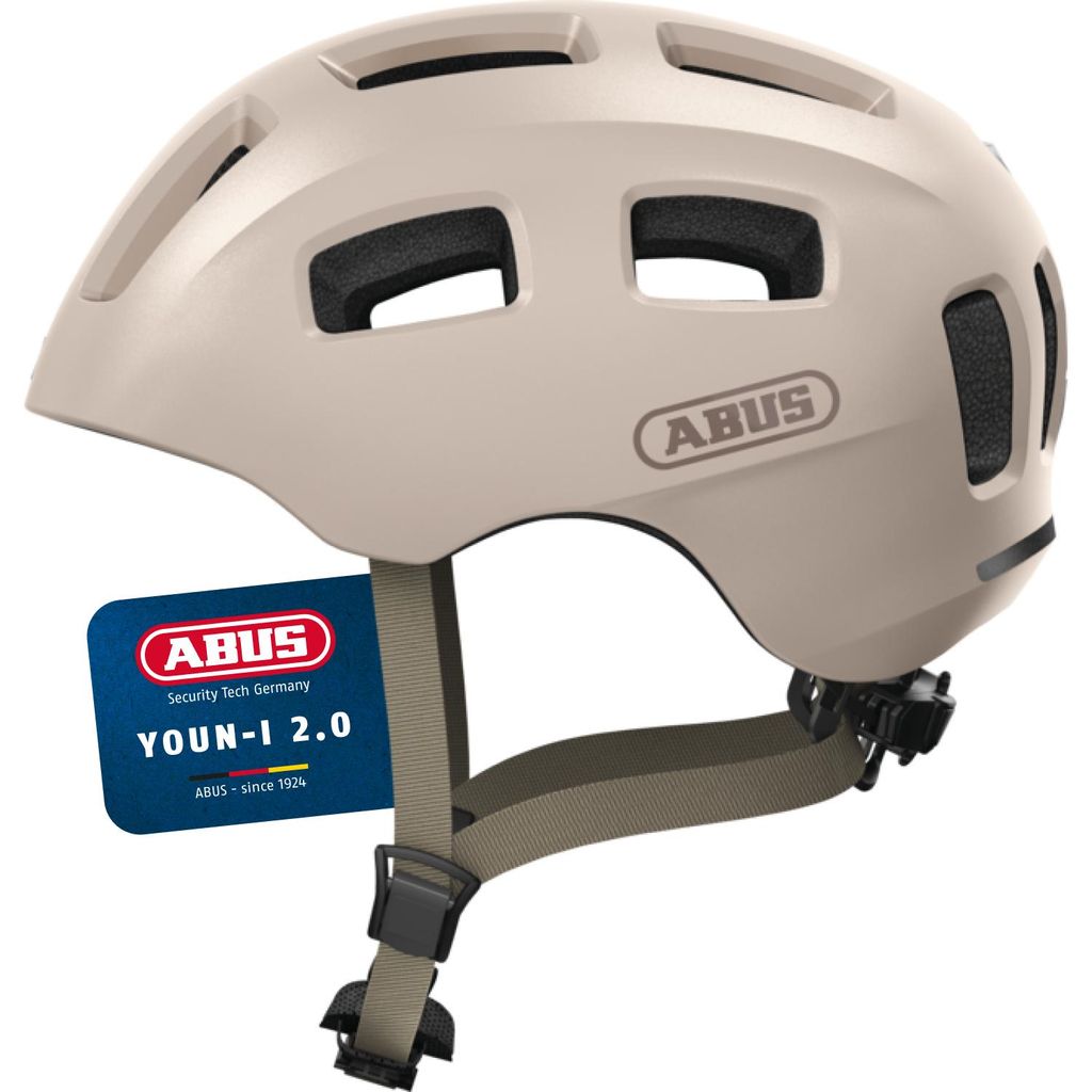 Kask rowerowy ABUS Youn-I 2.0 z lampką dla dzieci, Zdjęcie produktu 