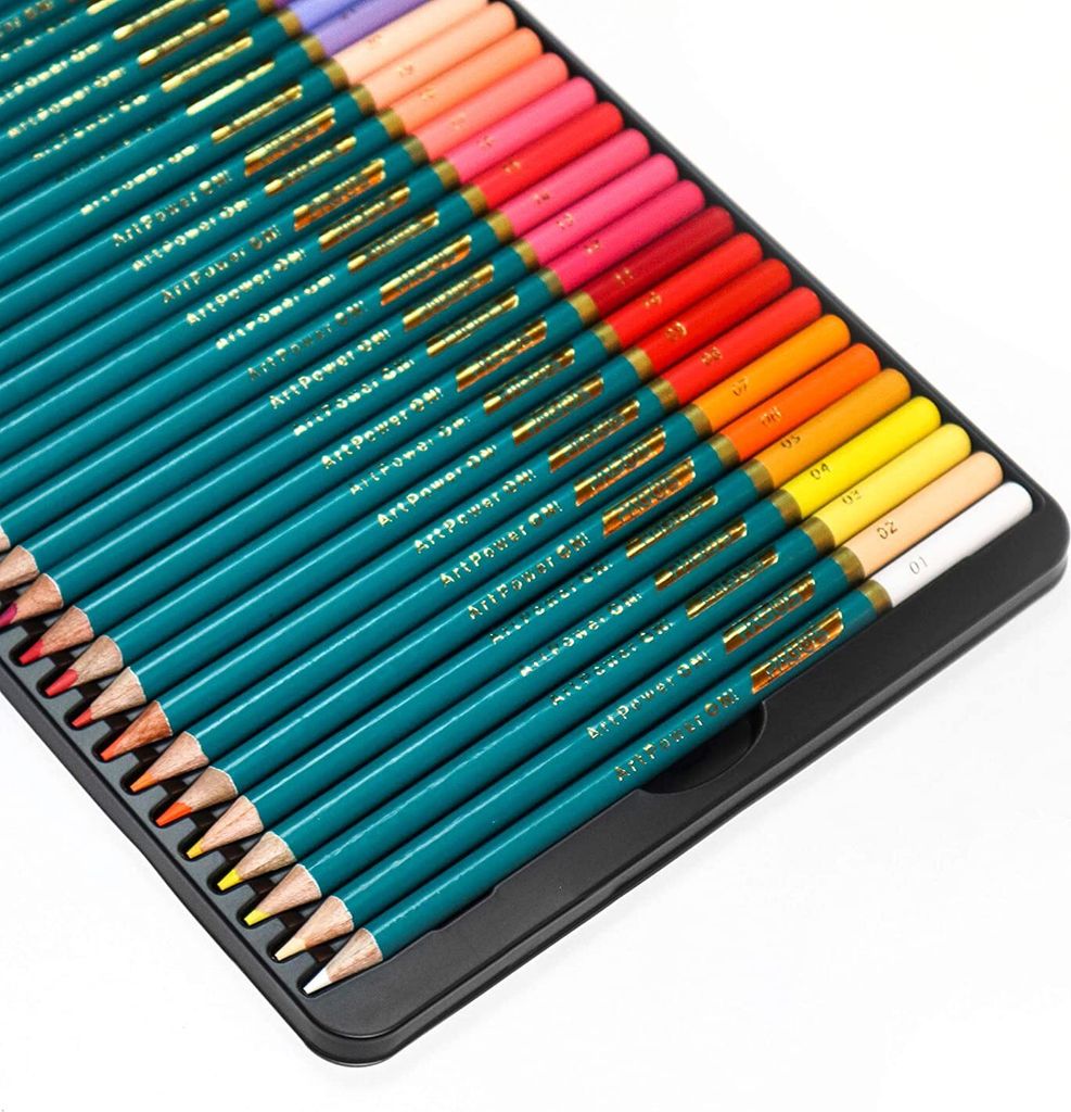 Van Gogh Buntstifte Set – 24 Stück, Lichtecht, Aus Zedernholz, Künstlerqualität