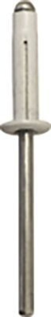 Karosseriebefestigung 38 Stück, Modell 4521, Länge 18,8mm, Einbaudurchmesser 4,2mm, Kopfdurchmesser 8mm