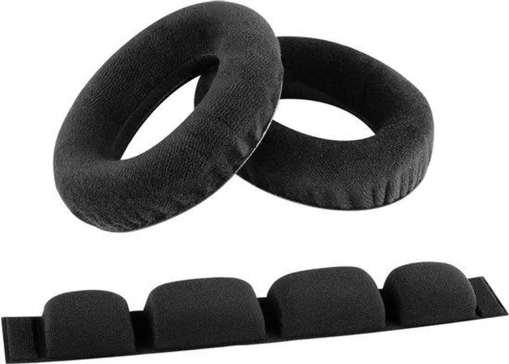 Rembourrage de serre-tête noir pour casques Sennheiser HD600 HD650