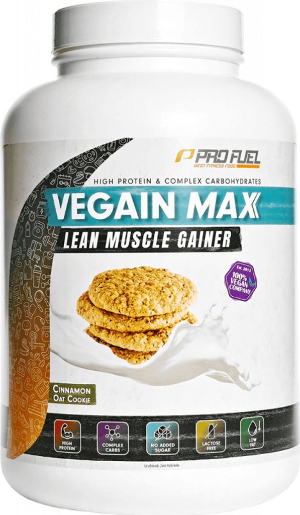 ProFuel Vegain MAX (3000g) Cinnamon Oat Cookie - Produktbild 