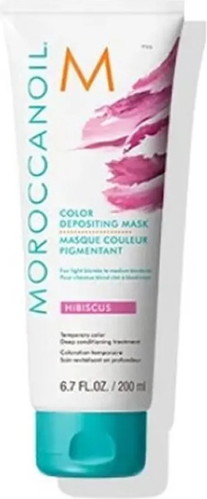 Entretenir sa Couleur Rose avec le Masque Hibiscus Moroccanoil 200ml