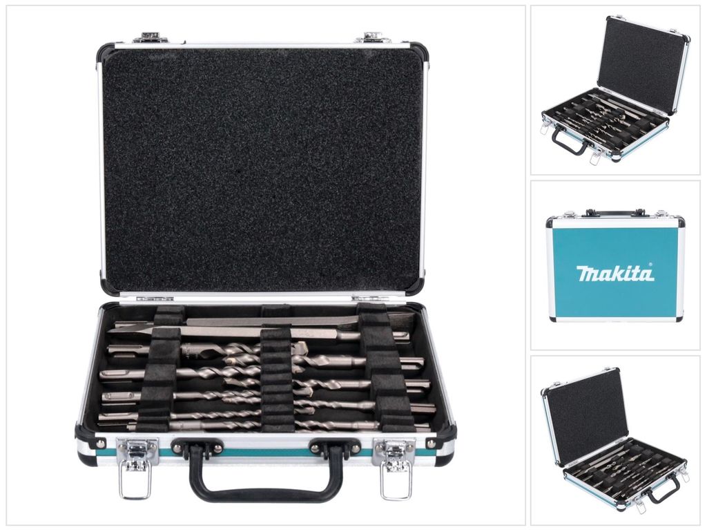 Makita D-42400 Zestaw wierteł/dłut SDS+ 13 szt Zdjęcie produktu 