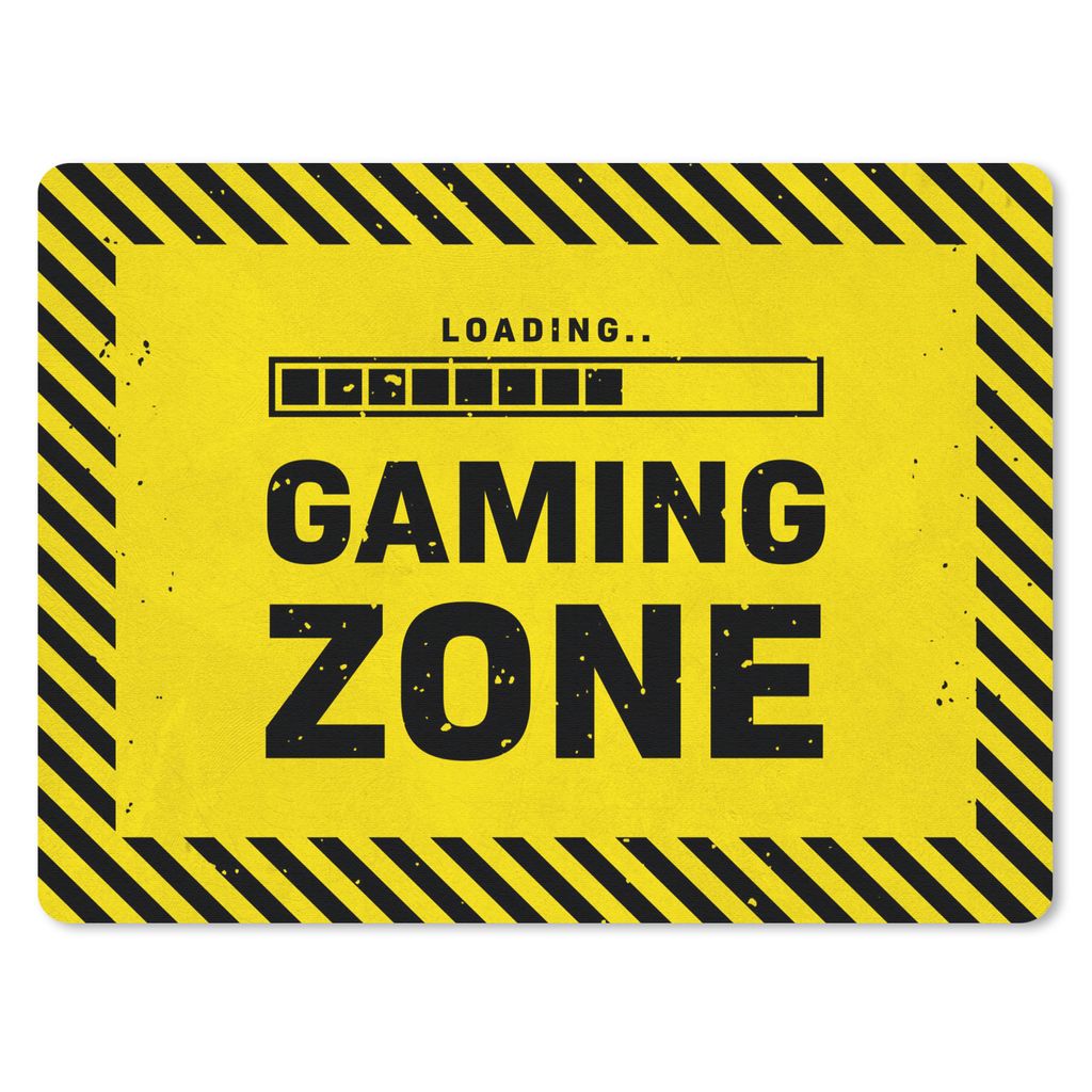 MuchoWow Gaming Mauspad Mousepad Spiele - Zitate - Controller - Spielzone - Spiel 40x30 cm - Mousepads - Maus Mat - Pad - Mausunterlage - Anti Ru...