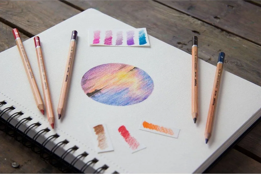 Bruynzeel Expression 72 couleurs : crayons tendres qui ne cassent pas
