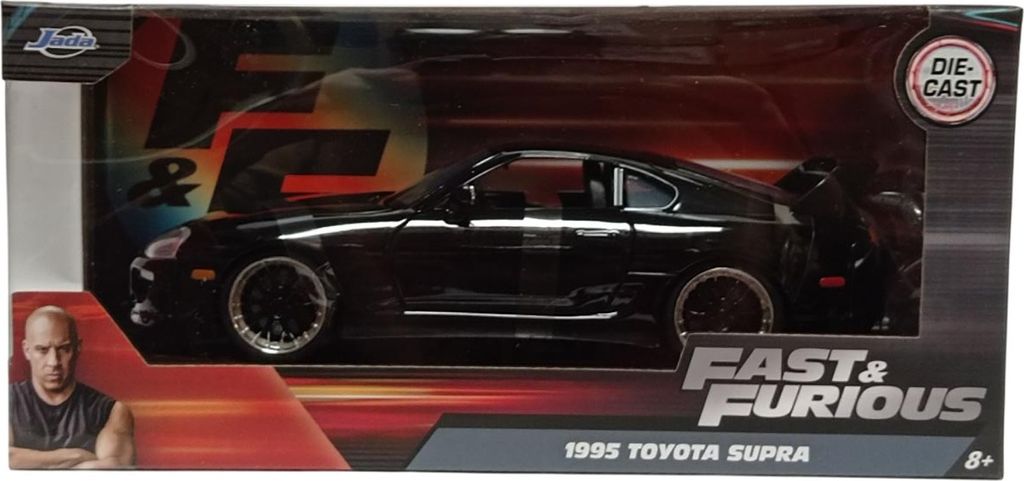 Fast & Furious Diecast Modell 1/24 1995 Toyota Supra Produktbild 9