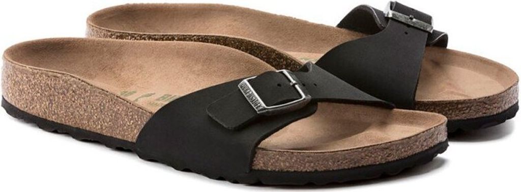 Birkenstock Madrid Bs Sandalen Schwarz EU 39 Mann Schwarz Produktbild 