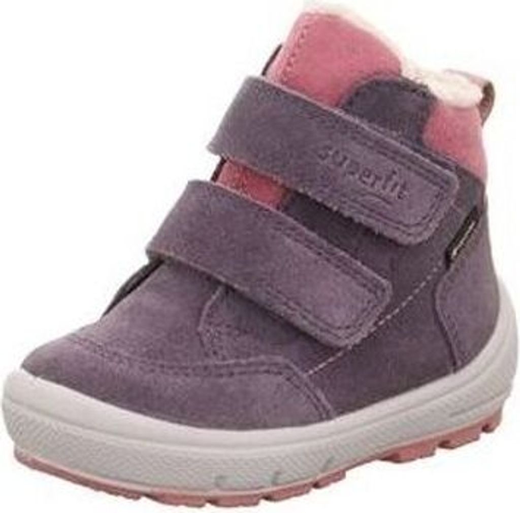 Kinder Gore-Tex Stiefel GROOVY rosa/grau von Superfit von Größe 20 bis 26