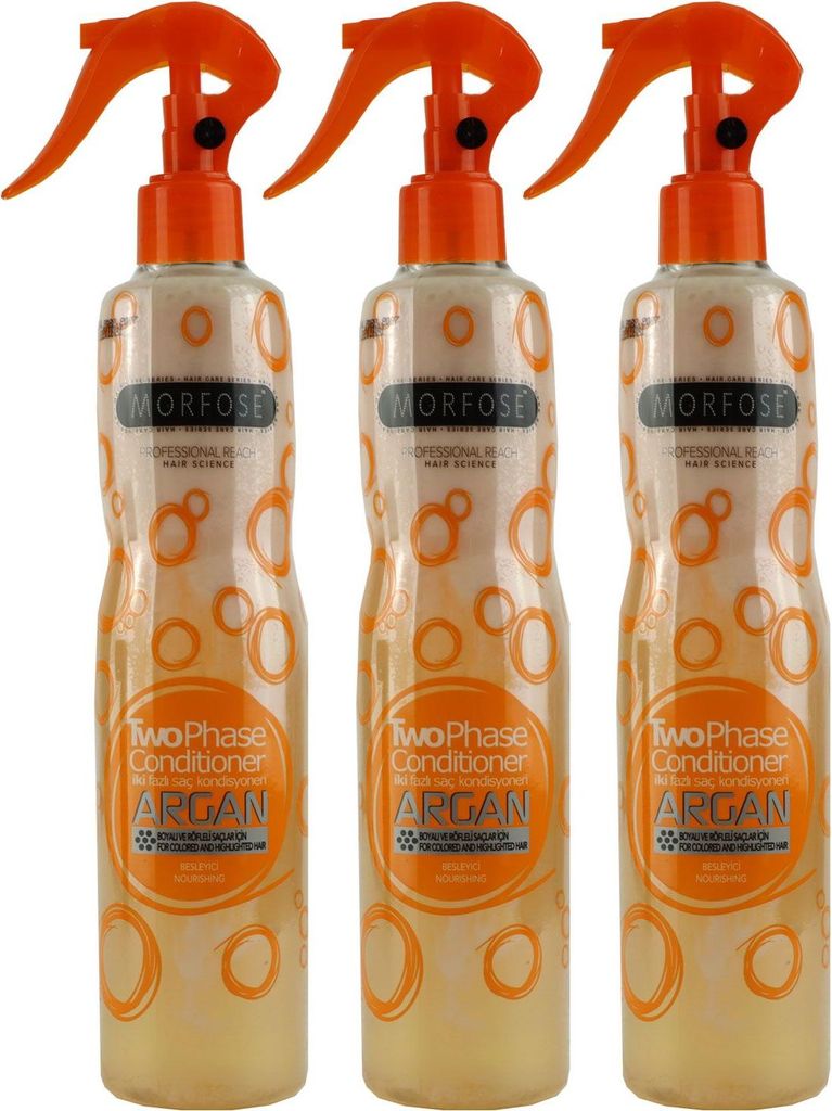 Morfose Reach Two Phase Argan 3 x 400 ml Conditioner für Produktbild 