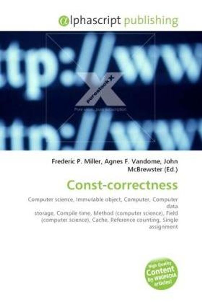 Const-correctness