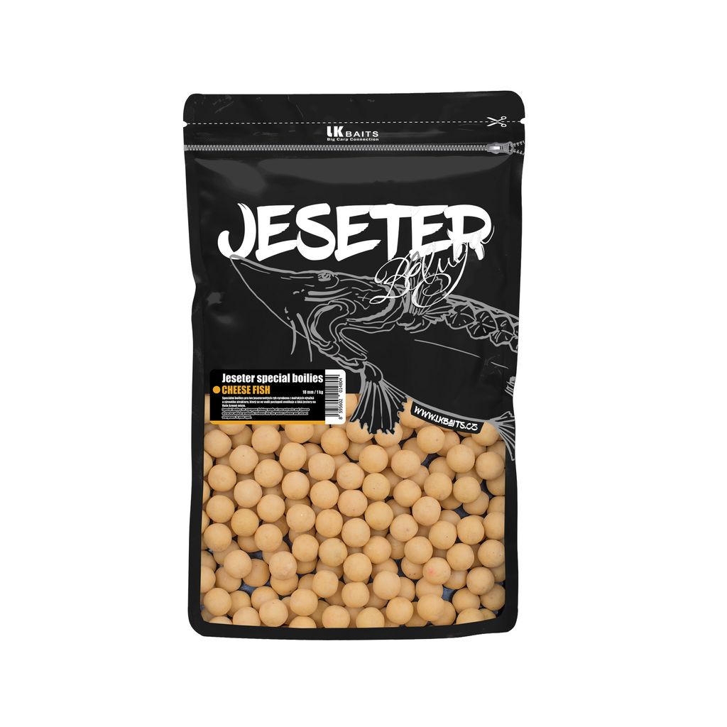 LK Baits Jeseter Special Boilies Cheese 18mm 1kg Zdjęcie produktu 