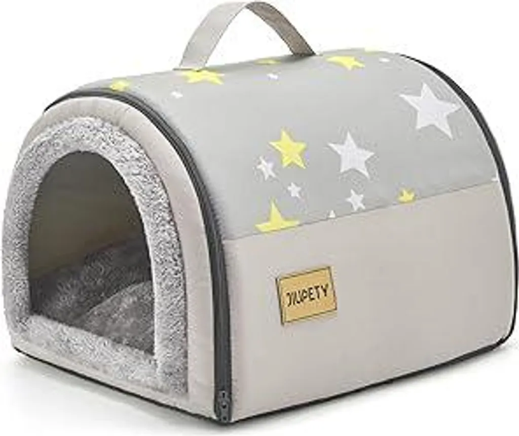 Offerta Cuccia Jiupety 2 in 1 Grigio S - Letto Gatto e Cane Piccolo